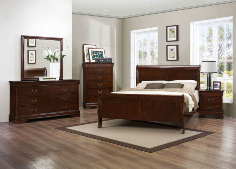 Brooks Furniture - Louis Phillipe Bedroom Suite