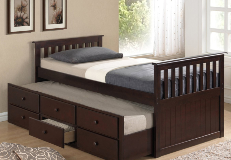 Brooks Furniture - Captains Bed with Trundle